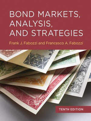 cover image of Bond Markets, Analysis, and Strategies